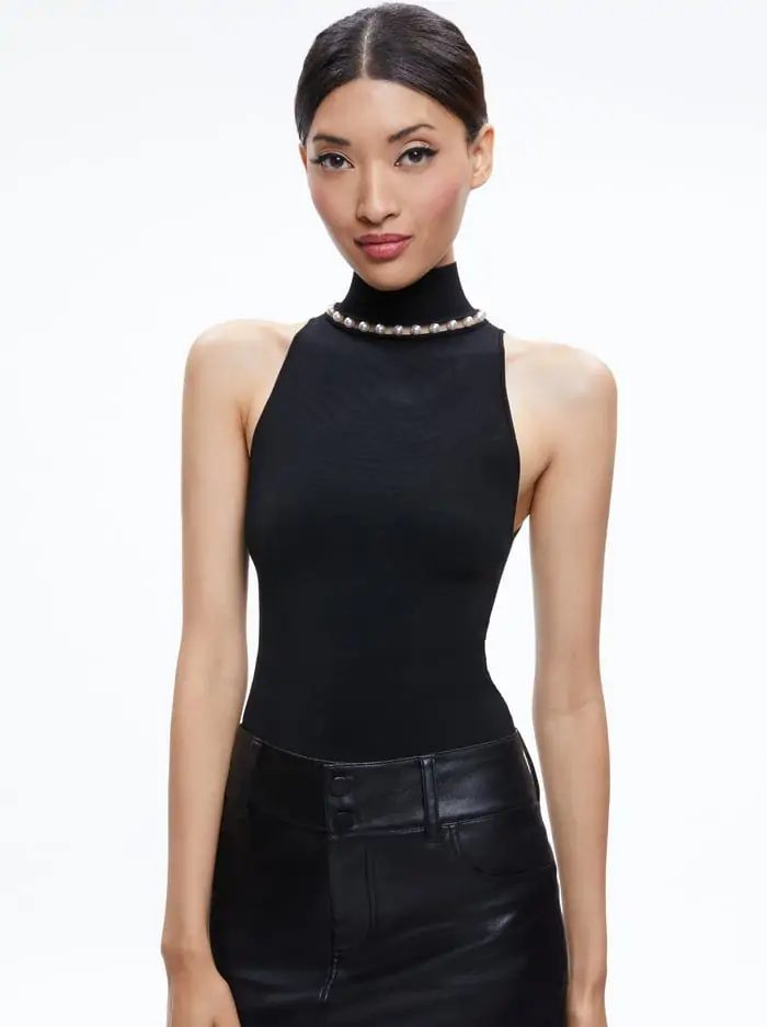 ANNALEE MOCK NECK TOP